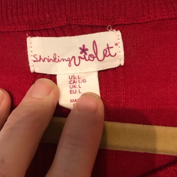 Shrinking Violet Sweater.  5/$25 - Picture 5 of 7